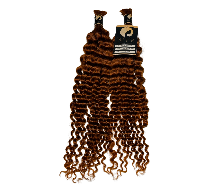 Bohemian Braids Curly Human Bulk Virgin Indian Hair