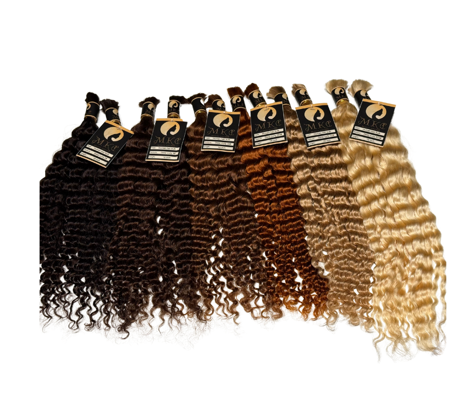 Bohemian Braids Curly Human Bulk Virgin Indian Hair