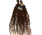 Bohemian Braids Curly Human Bulk Virgin Indian Hair