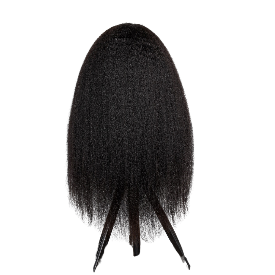Protective V Part Glueless Wig 100% Human Hair (Kinky Straight / Body Wave / Jerry Curly)